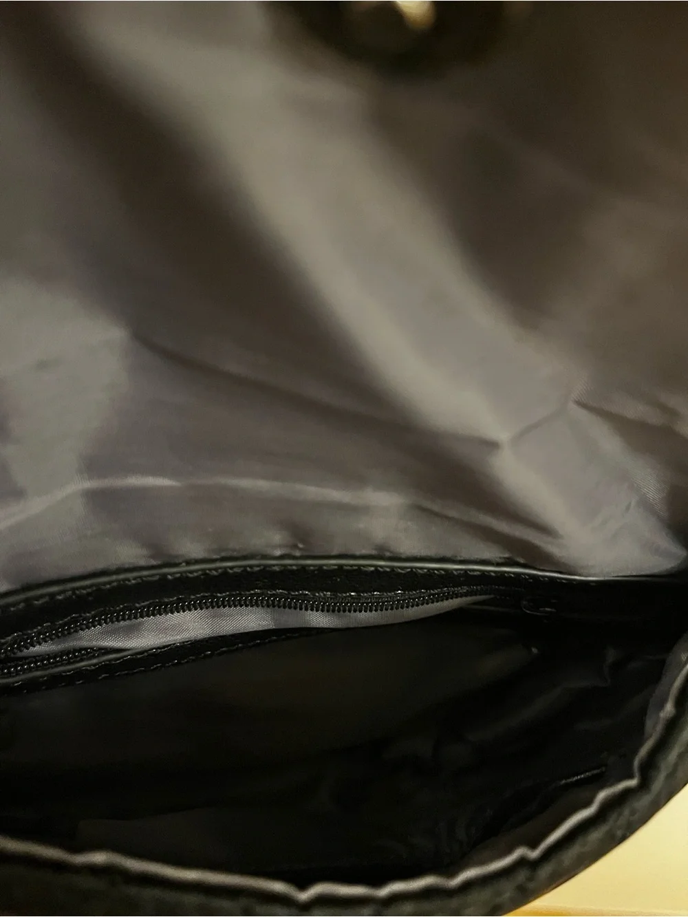 LuLu Sport New York Black Quilted Crossbody Bag